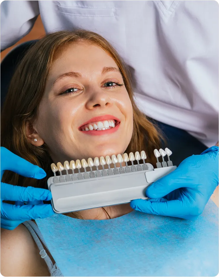Smiling dentist